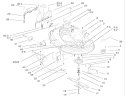 Deck Assembly Diagram and Parts List for 71227 220010001-220999999 - 2002 Toro Lawn Tractor