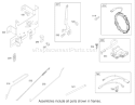 Governor Assembly Briggs and Stratton Model 286H77-0121-E1 Diagram and Parts List for 71227 220010001-220999999 - 2002 Toro Lawn Tractor