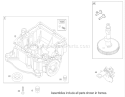 Crankcase Assembly Briggs and Stratton Model 286H77-0121-E1 Diagram and Parts List for 71227 220010001-220999999 - 2002 Toro Lawn Tractor