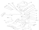 Page Z Diagram and Parts List for 71242 230000001-230999999 - 2003 Toro Lawn Tractor