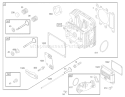 Cylinder Head Assembly Briggs and Stratton Model 286H77-0121-E1 Diagram and Parts List for 71227 240000001-240999999 - 2004 Toro Lawn Tractor