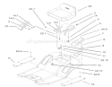 Page Y Diagram and Parts List for 71245 230000001-230999999 - 2003 Toro Lawn Tractor