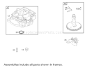 Page H Diagram and Parts List for 71245 230000001-230999999 - 2003 Toro Lawn Tractor