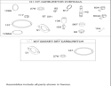 Page F Diagram and Parts List for 71245 240000001-240999999 - 2004 Toro Lawn Tractor