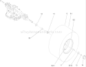 Rear Wheel and Tire Assembly Diagram and Parts List for 71246 270000001-270999999 - 2007 Toro Lawn Tractor