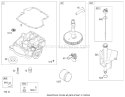 Crankcase Assembly Briggs and Stratton Model 31E777-0130-E1 Diagram and Parts List for 71252 290000001-290999999 - 2009 Toro Lawn Tractor