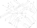 Height-of-Cut Assembly Diagram and Parts List for 71252 290000001-290999999 - 2009 Toro Lawn Tractor