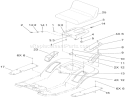 Rear Body and Seat Assembly Diagram and Parts List for 71252 310000001-310002000 - 2010 Toro Lawn Tractor