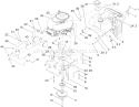 Part Location Diagram of 114-3170-03 Toro Exhaust Shield Assembly