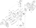 Gear Assembly Transaxle No. 104-1760 Diagram and Parts List for 71252 310000001-310002000 - 2010 Toro Lawn Tractor