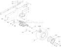 5 Speed Transaxle Assembly Diagram and Parts List for 71257 310000001-310999999 - 2010 Toro Lawn Tractor