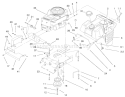 Engine Systems Components Assembly Diagram and Parts List for 71280 200000001-200999999 - 2000 Toro Lawn Tractor
