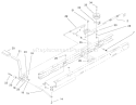 Traction & Brake Components Assembly Diagram and Parts List for 71280 200000001-200999999 - 2000 Toro Lawn Tractor