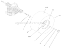 Wheel & Tire Assembly Diagram and Parts List for 71280 200000001-200999999 - 2000 Toro Lawn Tractor