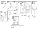 Page E Diagram and Parts List for 71280 200000001-200999999 - 2000 Toro Lawn Tractor