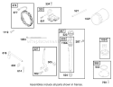Page H Diagram and Parts List for 71280 200000001-200999999 - 2000 Toro Lawn Tractor