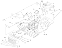 Electrical Components Assembly Diagram and Parts List for 71197 9900001-9999999 - 1999 Toro Lawn Tractor