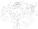 Engine Systems Components Assembly Diagram and Parts List for 71197 9900001-9999999 - 1999 Toro Lawn Tractor