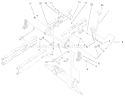 Height Of Cut Assembly Diagram and Parts List for 71197 9900001-9999999 - 1999 Toro Lawn Tractor