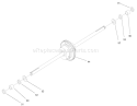 Hydro Transaxle Assembly (continued) Diagram and Parts List for 71197 9900001-9999999 - 1999 Toro Lawn Tractor