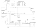 Electrical Schematic Diagram and Parts List for 71197 9900001-9999999 - 1999 Toro Lawn Tractor