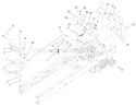 Hydro Transaxle Controls Assembly Diagram and Parts List for 71197 9900001-9999999 - 1999 Toro Lawn Tractor