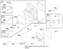 Page D Diagram and Parts List for 71197 9900001-9999999 - 1999 Toro Lawn Tractor