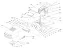 Hood & Tower Assembly Diagram and Parts List for 71282 210000001-210999999 - 2001 Toro Lawn Tractor