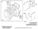 Engine Briggs & Stratton Model 312777-0128-E1 Diagram and Parts List for 71282 210000001-210999999 - 2001 Toro Lawn Tractor