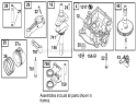 Page E Diagram and Parts List for 71282 210000001-210999999 - 2001 Toro Lawn Tractor