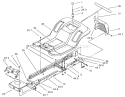 Frame and Body Assembly Diagram and Parts List for 71283 220010001-220999999 - 2002 Toro Lawn Tractor