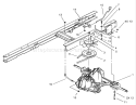 Hydro Transaxle Assembly Diagram and Parts List for 71283 220010001-220999999 - 2002 Toro Lawn Tractor
