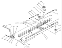 Traction and Brake Assembly Diagram and Parts List for 71283 220010001-220999999 - 2002 Toro Lawn Tractor