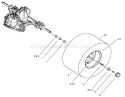 Wheel and Tire Assembly Diagram and Parts List for 71283 220010001-220999999 - 2002 Toro Lawn Tractor