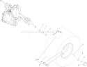 Wheel and Tire Component Assembly Diagram and Parts List for 71283 230000001-230999999 - 2003 Toro Lawn Tractor
