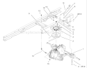 Hydro Transaxle Assembly Diagram and Parts List for 71283 240000001-240999999 - 2004 Toro Lawn Tractor