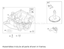 Crankcase Assembly Briggs and Stratton 31F777-0123-E1 Diagram and Parts List for 71283 230000001-230999999 - 2003 Toro Lawn Tractor