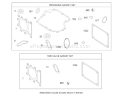 Gasket Assembly Briggs and Stratton 31H777-0177-E1 Diagram and Parts List for 71285 240000001-240999999 - 2004 Toro Lawn Tractor