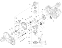Gear Assembly Transaxle No. 104-1760 Diagram and Parts List for 71285 240000001-240999999 - 2004 Toro Lawn Tractor