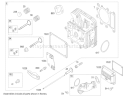Cylinder Head Assembly Briggs and Stratton 31H777-0177-E1 Diagram and Parts List for 71285 240000001-240999999 - 2004 Toro Lawn Tractor