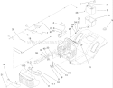 Electrical Assembly Diagram and Parts List for 71253 280000001-280999999 - 2008 Toro Lawn Tractor