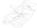 Frame & Body Assembly Diagram and Parts List for 71300 200000001-200999999 - 2000 Toro Lawn Tractor