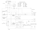 Wire Schematic Diagram and Parts List for 71300 200000001-200999999 - 2000 Toro Lawn Tractor