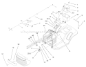 Electrical Assembly Diagram and Parts List for 71301 210000001-210999999 - 2001 Toro Lawn Tractor