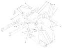 Height Of Cut Assembly Diagram and Parts List for 71301 210000001-210999999 - 2001 Toro Lawn Tractor