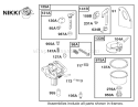 Page E Diagram and Parts List for 71301 210000001-210999999 - 2001 Toro Lawn Tractor
