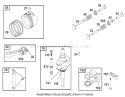 Crankshaft Assembly Engine Diagram and Parts List for 71301 210000001-210999999 - 2001 Toro Lawn Tractor