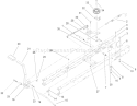 Traction Clutching Assembly Diagram and Parts List for 71427 250000001-250999999 - 2005 Toro Lawn Tractor