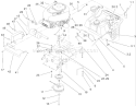 Engine Assembly Diagram and Parts List for 71429 250000001-250999999 - 2005 Toro Lawn Tractor