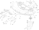 Part Location Diagram of 105-2473 Toro V-Belt, 44In Deck